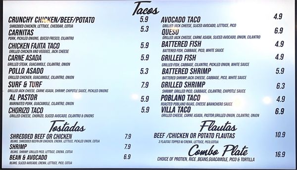 Menu photo 5 The Villa On Grand Escondido, CA Menu photo 5 The Villa On Grand Escondido, CA