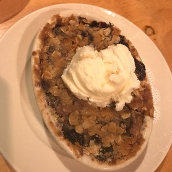 Galyn's - Blueberry - apple Crisp - Seafood Near Me - Bar Harbor, Maine Galyn's - Blueberry - apple Crisp - Seafood Near Me - Bar Harbor, Maine