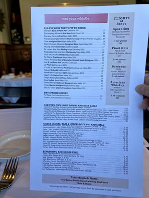 Menu photo 8 Mustards Grill Napa, CA Menu photo 8 Mustards Grill Napa, CA