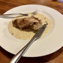 Restaurant Zlatý Klas - Roasted pork in cream sauce