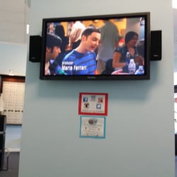 Watching the big bang theory while waiting for my eyes to dilate.