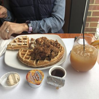 Dame's Chicken & Waffles - The Classic Waffle - Southern Near Me - Durham, North Carolina