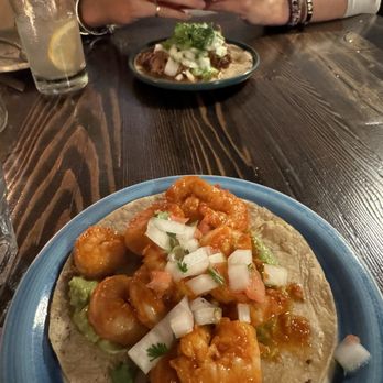La Condesa - Sautéed shrimp taco & braised beef taco - Mexican Near Me - Wellington, Ontario La Condesa - Sautéed shrimp taco & braised beef taco - Mexican Near Me - Wellington, Ontario