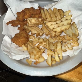 Chick-fil-A - Chick-fil-A Waffle Potato Fries. More crumbs than fries. - Fast Food Near Me - Torrance, California