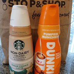 Stop & Shop - $14 in coffee creamer... :-x