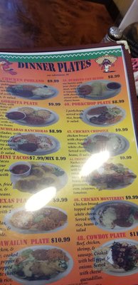 Menu photo 3 Mi Pueblo 2 Brady, TX