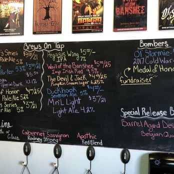 Whiskey Hill Brewing Co.  - Beer menu. Duh! - Breweries Near Me - Westmont, Illinois