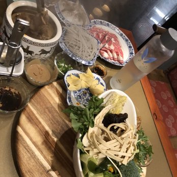 Da Tang Zhen Wei - Szechuan Spicy Pot Tiger Shrimp Ribeye Mixed Vegetable Sweet Potato Noodle Handmade Wonton 6pcs - Chinese Near Me - Miami, Florida Da Tang Zhen Wei - Szechuan Spicy Pot Tiger Shrimp Ribeye Mixed Vegetable Sweet Potato Noodle Handmade Wonton 6pcs - Chinese Near Me - Miami, Florida