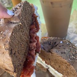 Avalon Coffee - BEC and almond milk iced latte