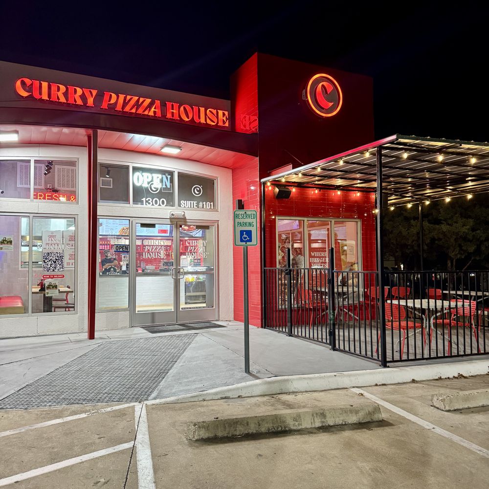 Curry Pizza House Round Rock - Exterior - Pizza Near Me - Round Rock, Texas