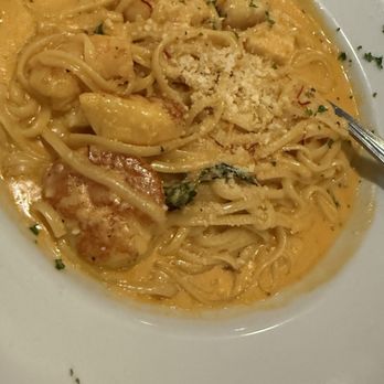 The Bit O'Denmark - Shrimp & scallop pasta - Scandinavian Near Me - Solvang, California