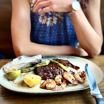 Charro Steak & Del Rey - Carne asada ($40) "surf/turf" style i.e., +4 grilled shrimp (+$15) 6/2026 - Steakhouses Near Me - Tucson, Arizona