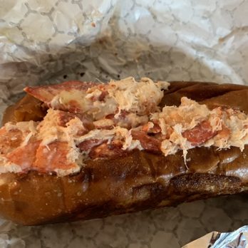 Hazel's - Cold lobster roll on a grilled bun - Bars Near Me - Birmingham, Michigan