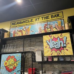 Superhero Chefs - Bar area
