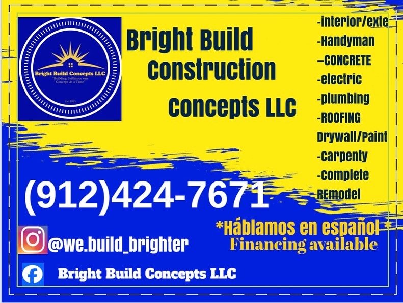 Slide of Bright Build Concepts