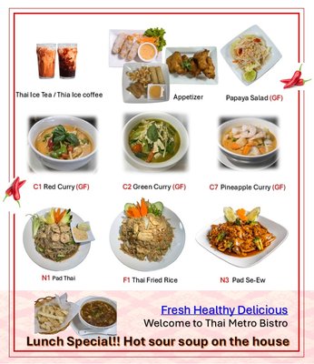 Menu photo 6 Thai Metro Bistro Romulus, MI Menu photo 6 Thai Metro Bistro Romulus, MI