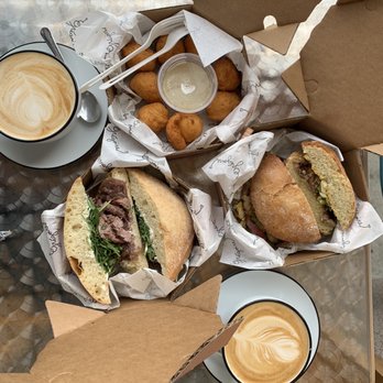 Grégoire - Tri tip & lamb sandwiches, potato puffs - French Near Me - Berkeley, California