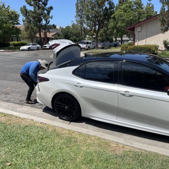 Oc Mobile Detail - Finishing up the trunk jam... - Car Wash Near Me Oc Mobile Detail - Finishing up the trunk jam... - Car Wash Near Me
