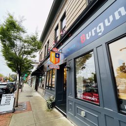 Exterior outside entrance of Burgundian - Attleboro, Massachusetts Exterior outside entrance of Burgundian - Attleboro, Massachusetts