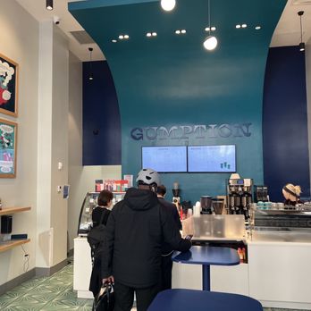 Gumption Coffee - customers at the counter - Coffee & Tea Near Me - New York, New York