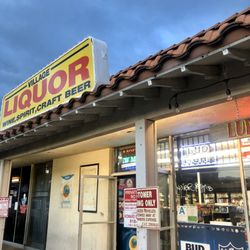 Village Liquor & Market - Outside.