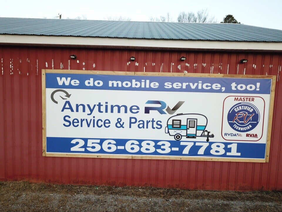 ANYTIME RV SERVICE AND PARTS Updated September 2024 3574 Hwy 31 SE