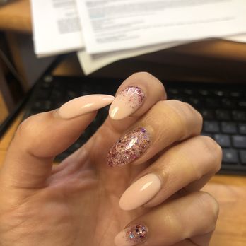 Cachet Nail Spa - Pink and sparkly nails - Nail Salons Near Me - Palm Beach Gardens, Florida Cachet Nail Spa - Pink and sparkly nails - Nail Salons Near Me - Palm Beach Gardens, Florida