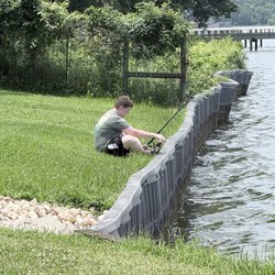 Wolf Creek Park - A boy and his fishing pole po seeing life!