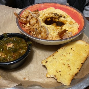Swampwater Grill - Shrimp and grits with collards - Cajun/Creole Near Me - Cincinnati, Ohio Swampwater Grill - Shrimp and grits with collards - Cajun/Creole Near Me - Cincinnati, Ohio