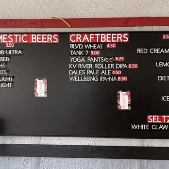 Barbwire Barbecue - Drink Menu - Barbeque Near Me - Eudora, Kansas