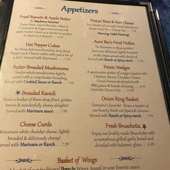 Mayberry Cafe - Menu - American Near Me - Danville, Indiana