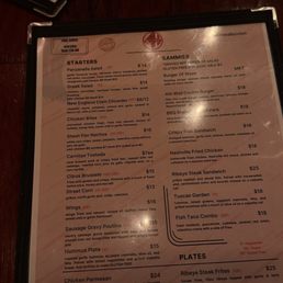 Menu Menu