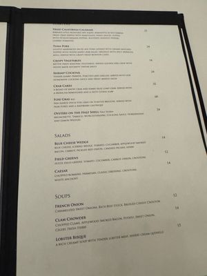 Menu photo 3 Henry's Steakhouse Placerville, CA Menu photo 3 Henry's Steakhouse Placerville, CA