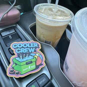 Black Rock Coffee Bar - I got a caramel chiller as a birthday present and a sticker today - Coffee & Tea Near Me - Tucson, Arizona Black Rock Coffee Bar - I got a caramel chiller as a birthday present and a sticker today - Coffee & Tea Near Me - Tucson, Arizona