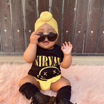 Tea For Three: A Children's Boutique - Nirvana band T, sunglasses, and knee high socks - Children's Clothing Near Me - Yuma, Arizona Tea For Three: A Children's Boutique - Nirvana band T, sunglasses, and knee high socks - Children's Clothing Near Me - Yuma, Arizona