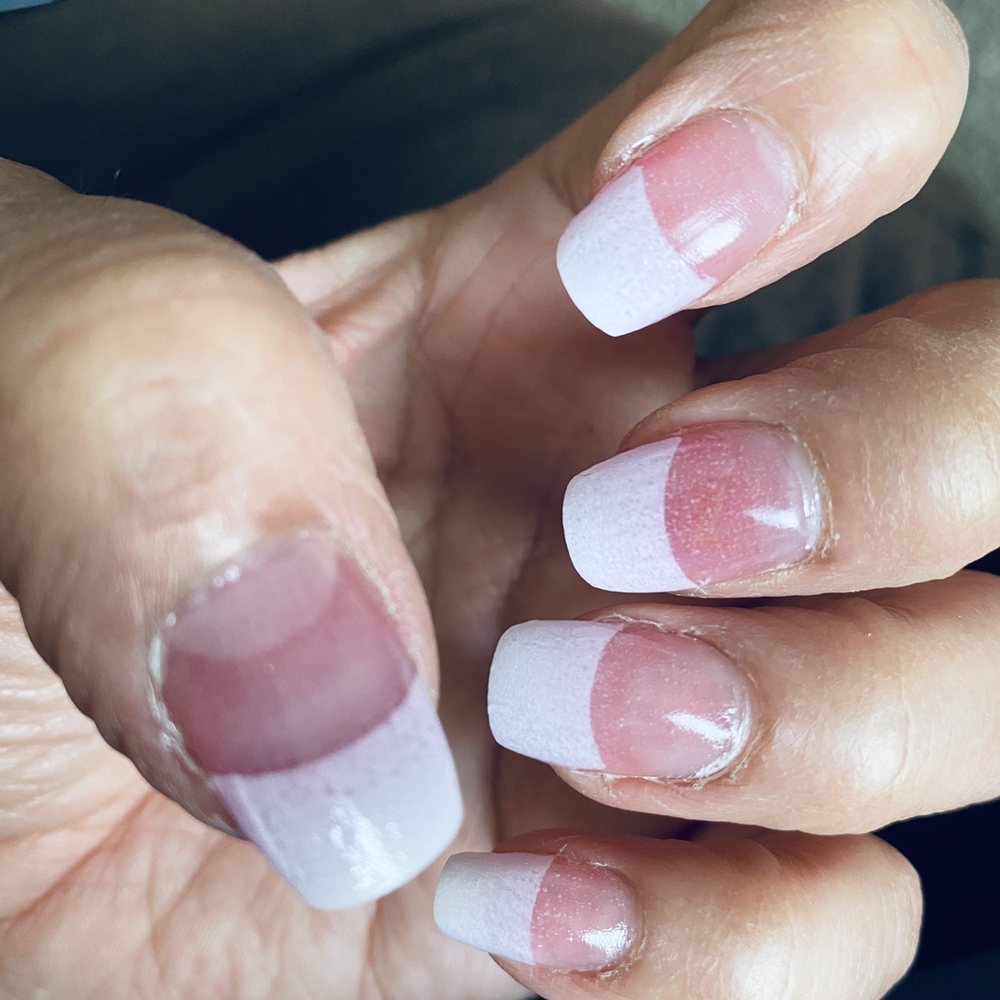 $60 for this awful full set of white tips without even using gel polish!!! WAY OVER PRICED for barely mediocre nails!! $60 for this awful full set of white tips without even using gel polish!!! WAY OVER PRICED for barely mediocre nails!!