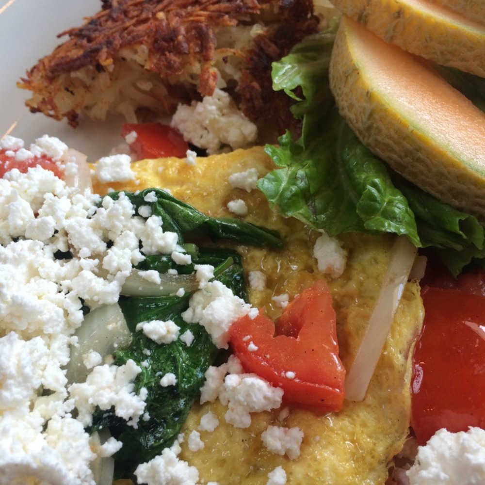 Uncle Stavros Cafe - Mediterranean omelet - Cafes Near Me - Hermosa Beach, California