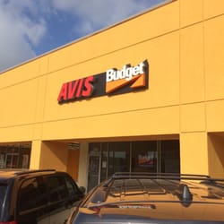 Budget Car Rental - Front entrance.