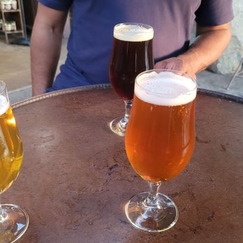 Stone Brewing Tap Room - Oceanside - two glasses of beer - Breweries Near Me - Oceanside, California Stone Brewing Tap Room - Oceanside - two glasses of beer - Breweries Near Me - Oceanside, California