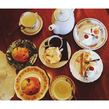 The Tea Rooms - Fruit scone is wonderful ! Strongly recommend the popcorn tea - Tea Rooms Near Me - Glasgow, GLG