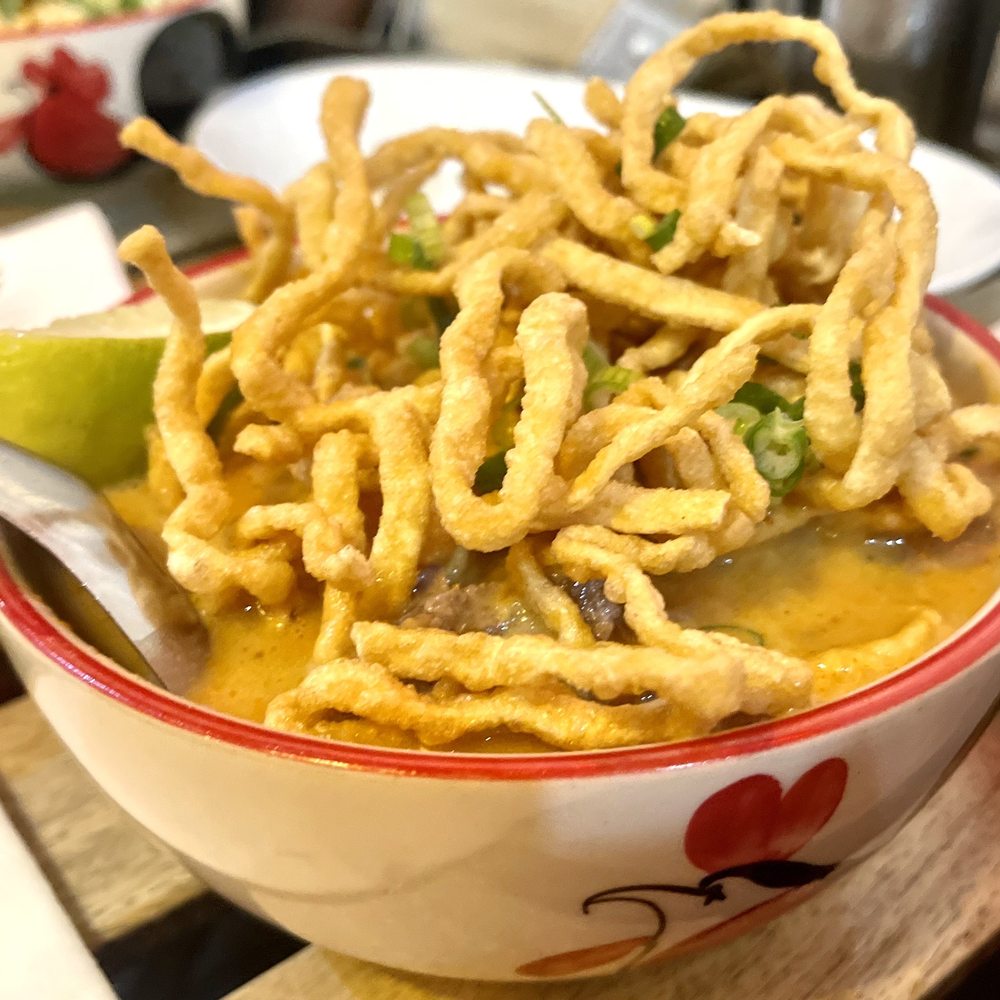 Lung Yai Thai Tapas - Khao Soi Gai / Nuar with beef - Tapas/Small Plates Near Me - Miami, Florida Lung Yai Thai Tapas - Khao Soi Gai / Nuar with beef - Tapas/Small Plates Near Me - Miami, Florida