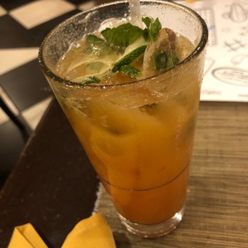 La Bella Havana - This is passion fruit guava mojito !!! The bomb!!! So fresh ... - Cuban Near Me - Yonkers, New York La Bella Havana - This is passion fruit guava mojito !!! The bomb!!! So fresh ... - Cuban Near Me - Yonkers, New York