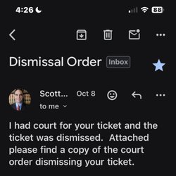 Law Office of Scott Moriarity - Dismissed