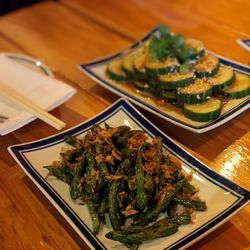 Hutong - Garlic Green Beans & Cucumber Salad