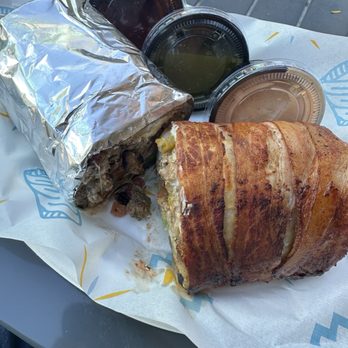 Los Perches Urban Sonoran Grill - Sonora Bacon Wrapped Burrito - Mexican Near Me - Tucson, Arizona Los Perches Urban Sonoran Grill - Sonora Bacon Wrapped Burrito - Mexican Near Me - Tucson, Arizona