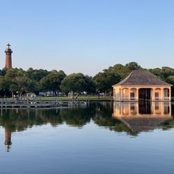 The Currituck Lighthouse across the street from Cosmos