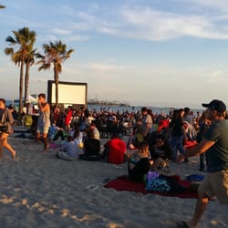 Alfredo's Beach Club - Moonlight by the beach movie night.