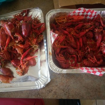 The Catch: Conroe - 3lbs crawfish with Cajun seasoning. - Seafood Near Me - Conroe, Texas The Catch: Conroe - 3lbs crawfish with Cajun seasoning. - Seafood Near Me - Conroe, Texas