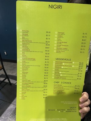 Menu photo 2 Spider Sushi Bar Rockford, IL