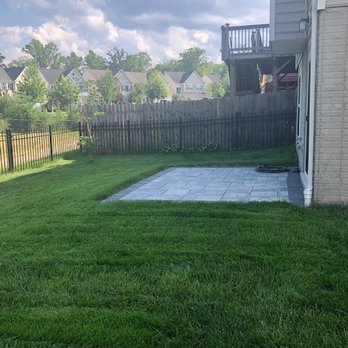 B.Hernandez Landscape - Backyard paver patio and sod install - Landscaping Near Me